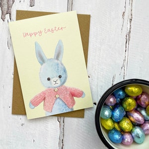 Osterhase Spielzeugkarte
