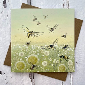 Carte carrée Flying Things