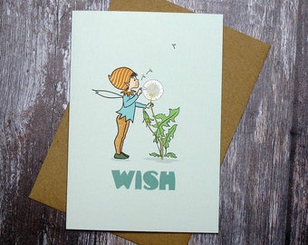 Wish pixie card