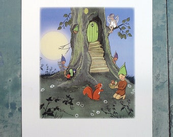 The Tree House unframed print