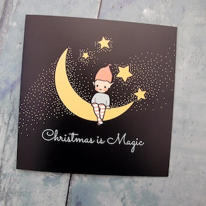 Cartão de Natal Pixie Moon