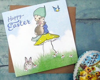 Easter Pixie Pets card