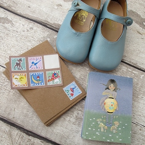 Mini cartes Mary Jane avec tampons