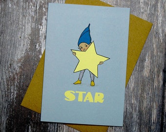 Star pixie card