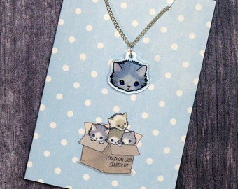 Crazy Cat Necklace