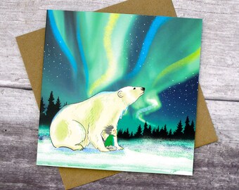 Dreamers Northern Lights card