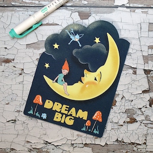 Carte postale prédécoupée Dream Big