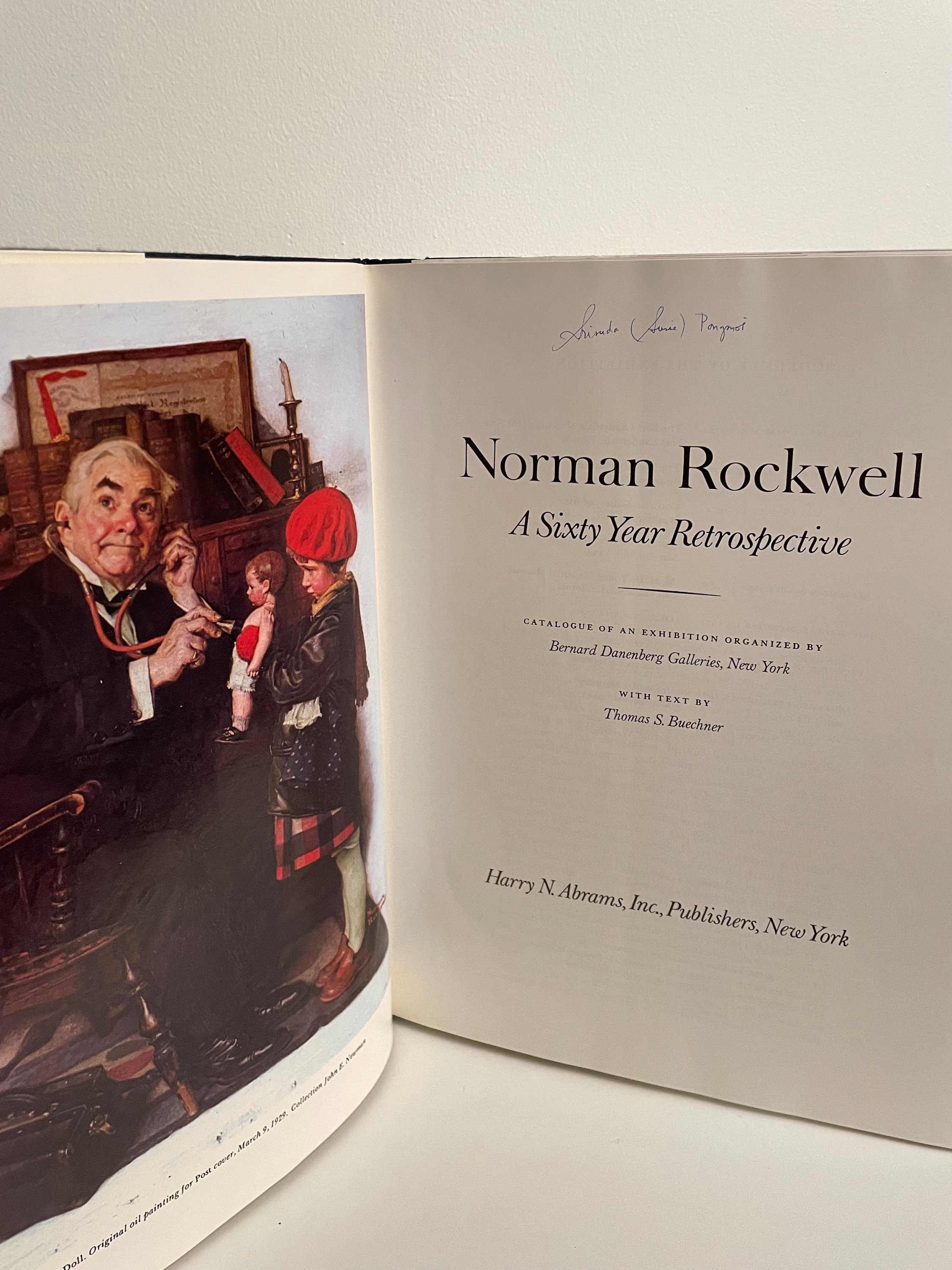 Norman Rockwell: A Sixty Year Retrospective • 1972 Print