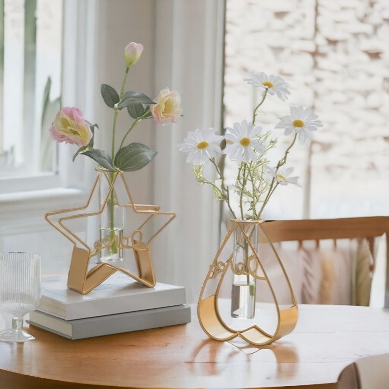 Stylish Creative Vase Test Tube Vase Table Ornaments Living Room ...