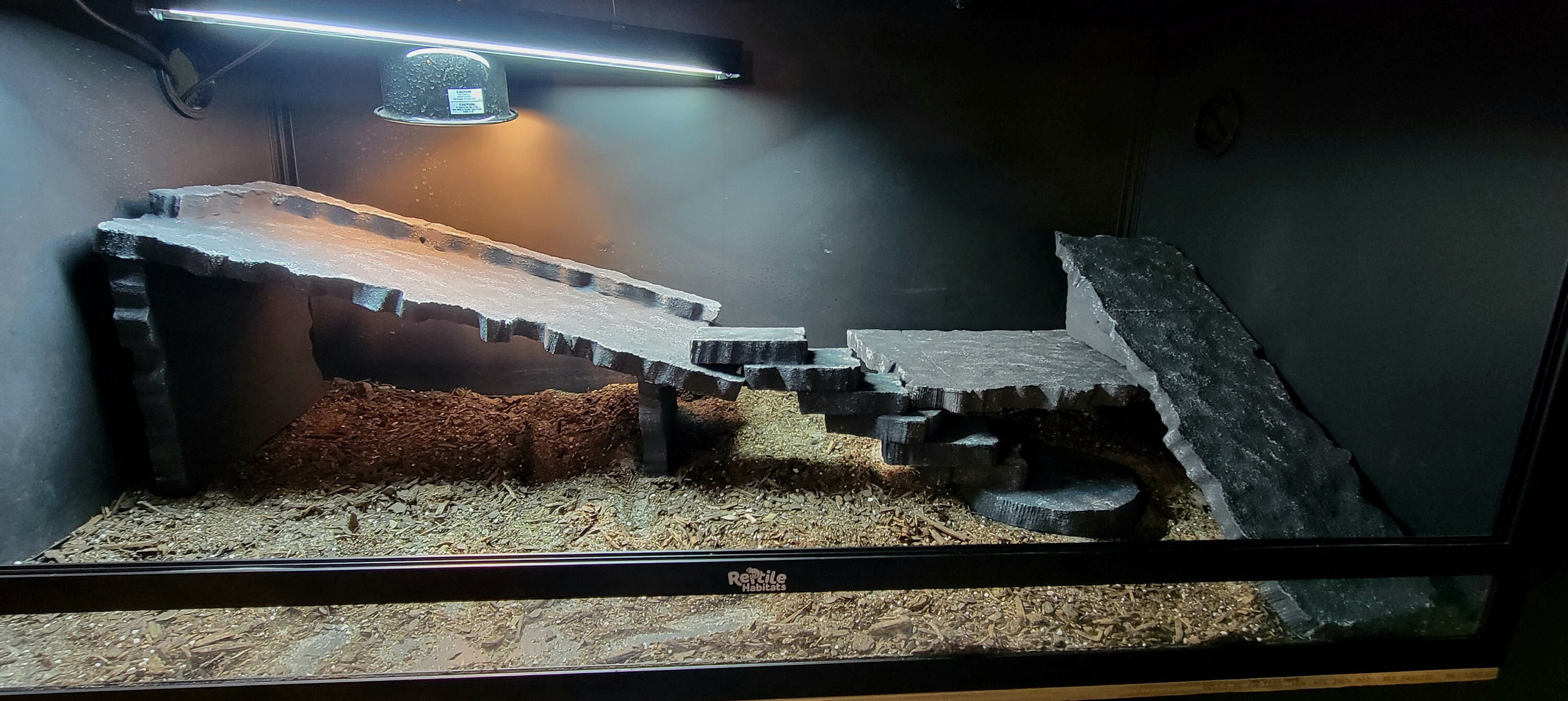 Reptile Basking Platform These Custom, Hand Crafted, Hand Painted