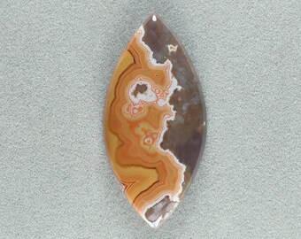 Dryhead Agate Cabochon Dry Head Agate Oval Orange Stone Cab Designer Cabochon Hand Cut Natural Stone Cabochon Custom Cabochon Handmade