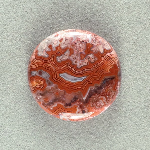 Designer Cabochon Lagua Lace Agate