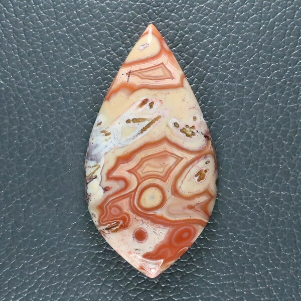 デザイナーカボションクレイジーレースアゲート