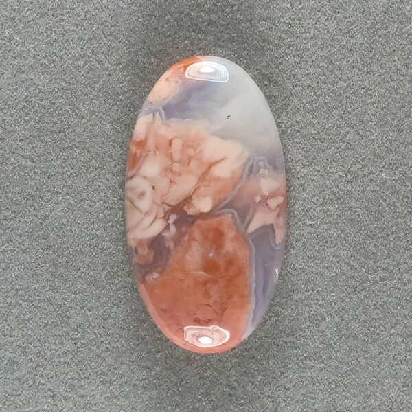 Designer Cabochon Cotton Candy Agate