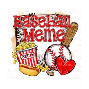 Diseño DTF de sublimación de meme de béisbol, PNG imprimible, descarga digital, efecto desteñido, estampado de leopardo, diseño de camiseta deportiva de abuela adorable