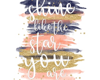 Shine Like A Star Etsy