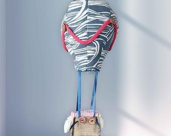 Hangmobiel heteluchtballon / decoratie babykamer