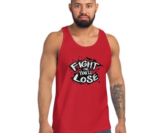 Gym Fight or Lose Men's Tank Top