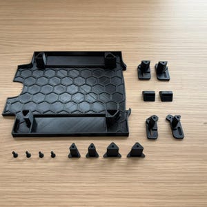 1:12 Losi NASCAR Carbon Look Undertray Floorpan 3D Printed image 12