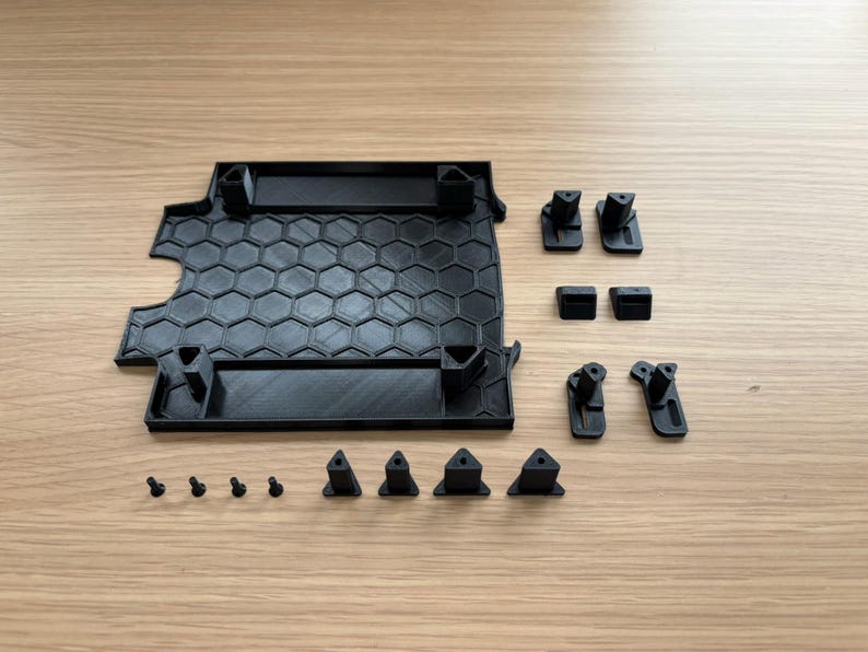 1:12 Losi NASCAR Carbon Look Undertray Floorpan 3D Printed image 12