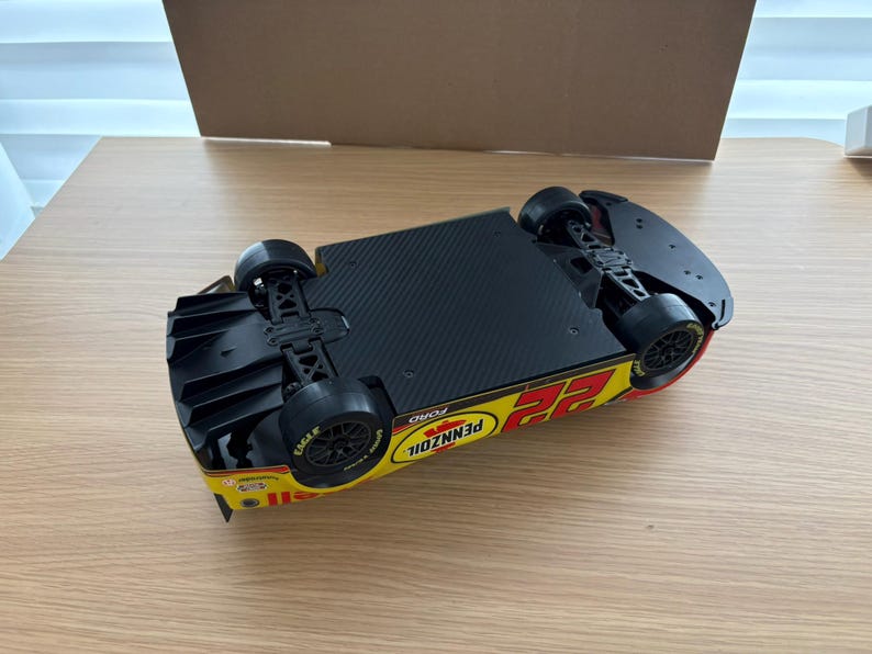 1:12 Losi NASCAR Carbon Look Undertray Floorpan 3D Printed image 10
