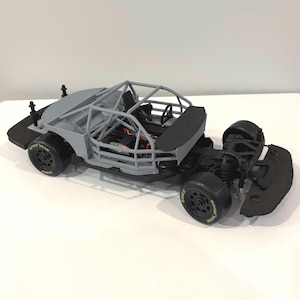 Losi 1:12 NASCAR RC Roll Cage & Interior Kit - 3D Printed Lumina/Thunderbird