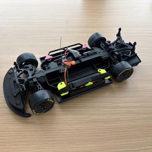 1:12 Losi NASCAR Carbon Look Undertray Floorpan 3D Printed image 4