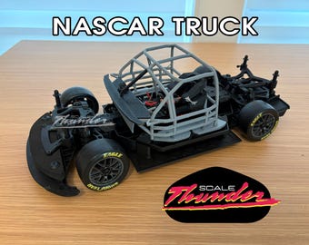 1:12 Losi NASCAR Craftsman Truck Series Roll Cage Interior Kit 3D Printed