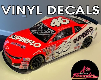 Days of Thunder Losi 1:12 Cole Trickle #46 Superflo Vinyl Decals