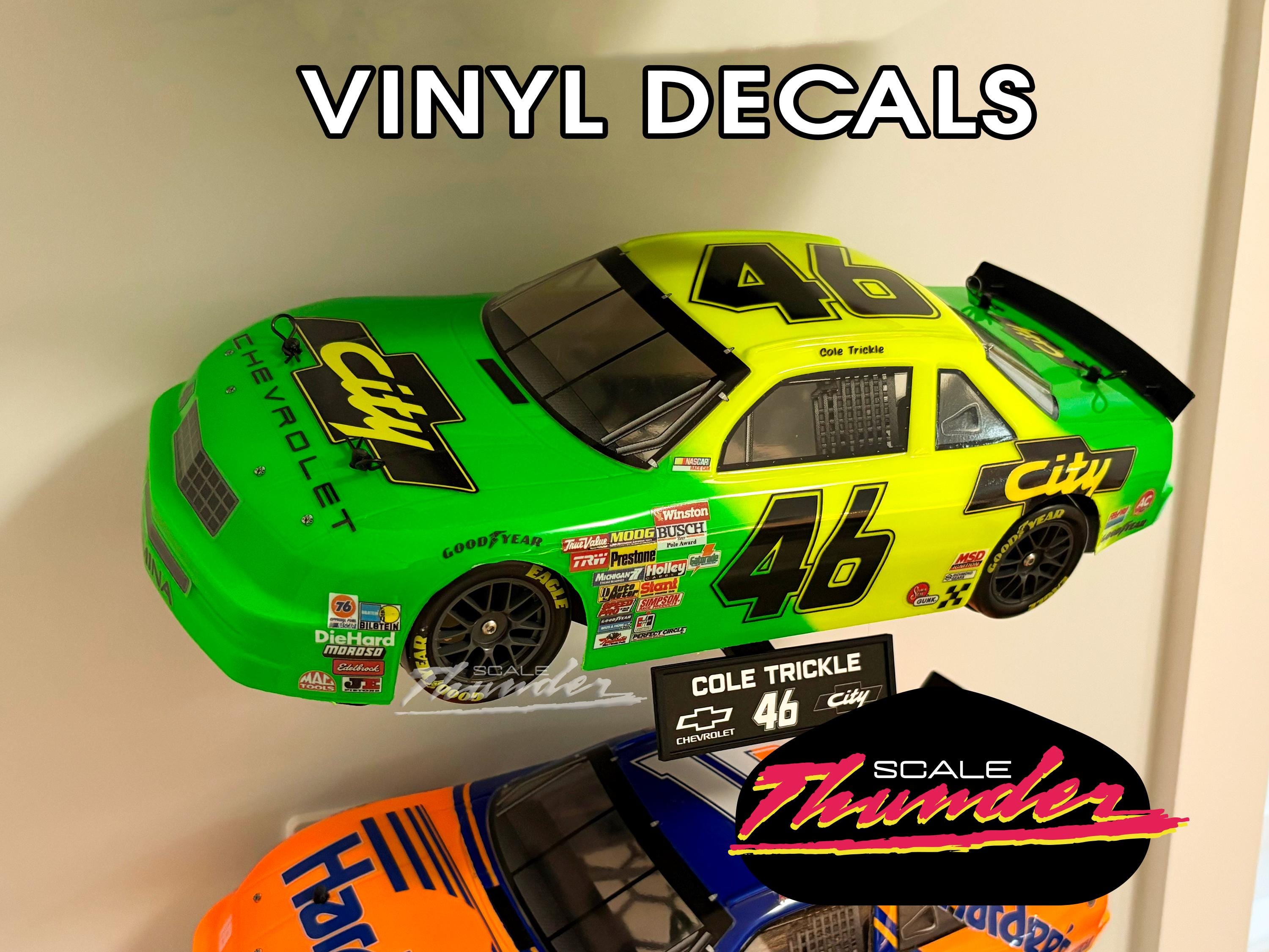 Losi 1:12 Cole Trickle #46 City Chevy NASCAR Vinyl Decals - Etsy
