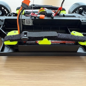 1:12 Losi NASCAR Carbon Look Undertray Floorpan 3D Printed image 8