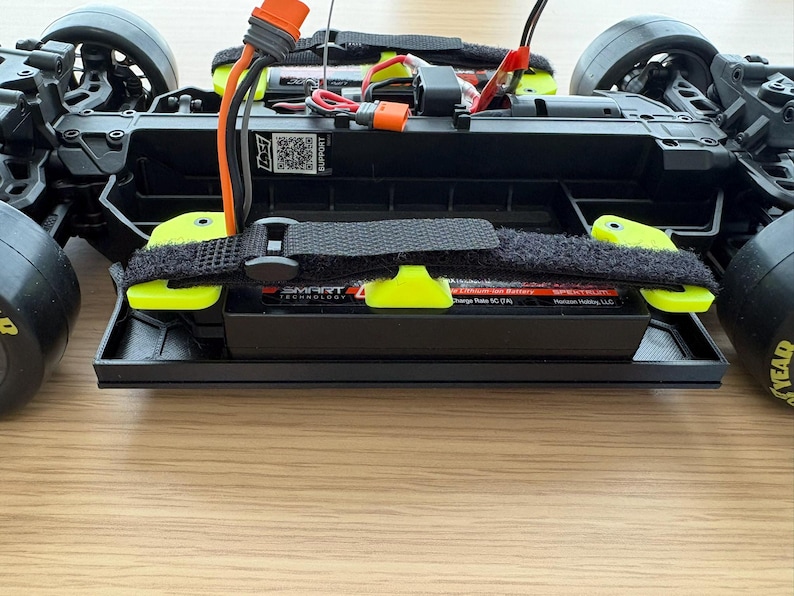 1:12 Losi NASCAR Carbon Look Undertray Floorpan 3D Printed image 8