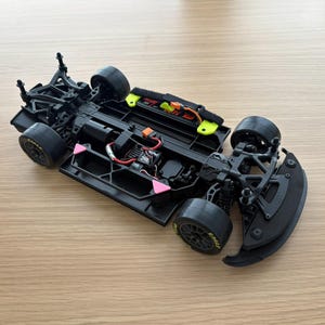 1:12 Losi NASCAR Carbon Look Undertray Floorpan 3D Printed image 5
