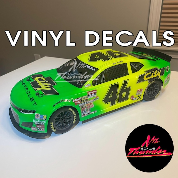 Losi 1:12 Cole Trickle #46 City Chevy NASCAR Vinyl Decals - Etsy