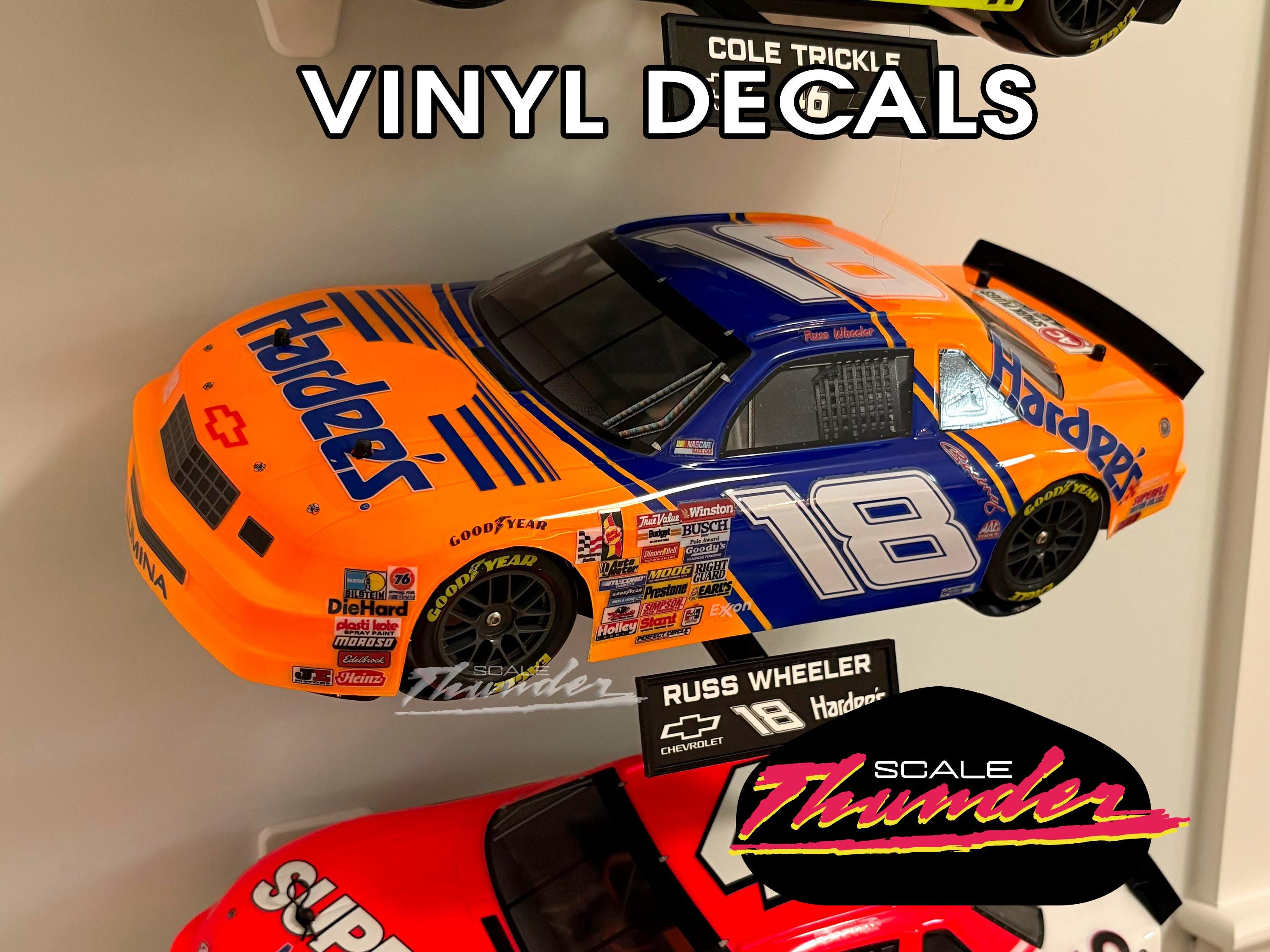 Days of Thunder Losi 1:12 Scale Russ Wheeler Hardee's #18 Chevy