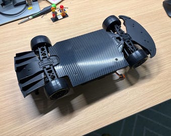 1:12 Losi NASCAR LTO Endast vänster sida Undergolv 3D-utskriven