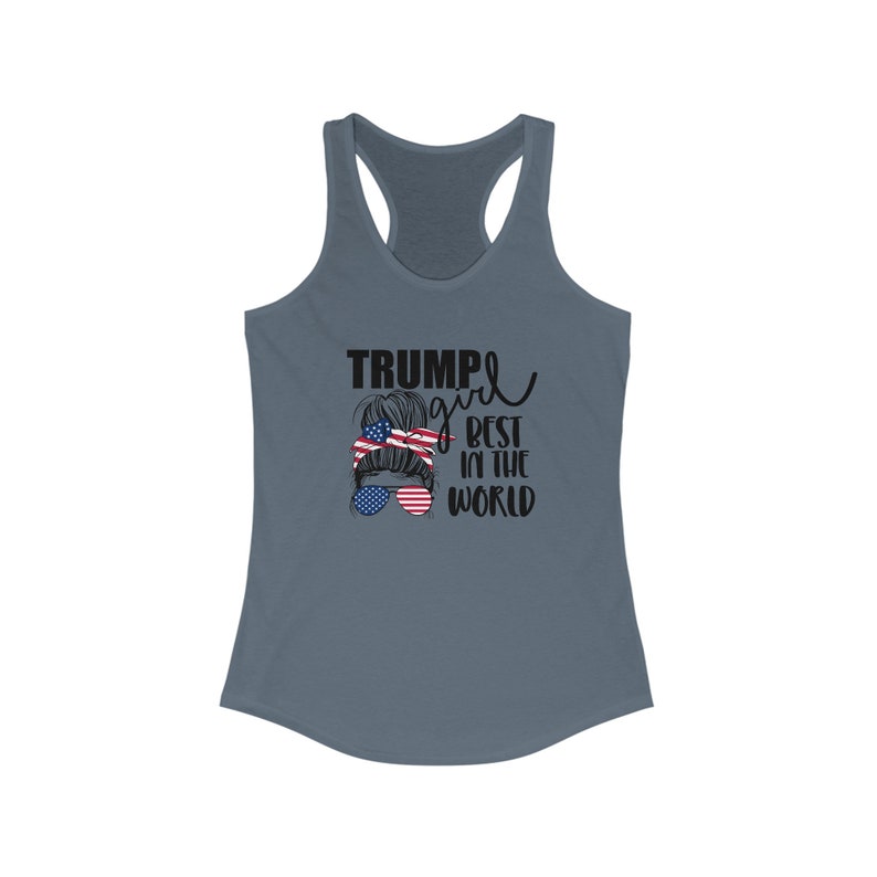 Trump Girl Best In The World Tank Top. Women for Trump Tank Top. Trump 2024. Republican image 6