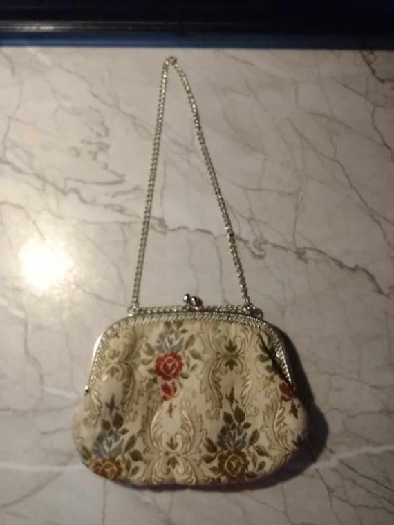Vintage La Regale LTD evening purse 1950s. Made o… - image 1