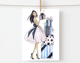 Channukah Fashion Card Set