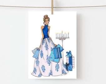 Happy Channukah Card