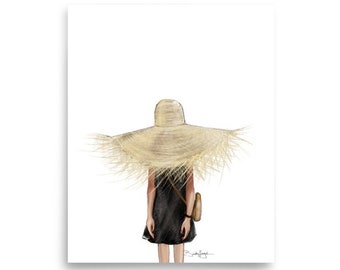 Brittany Fashion Illustration by Brooke Hagel