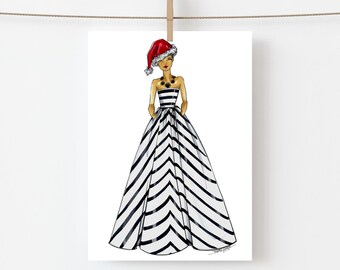 Christmas Fashion Card