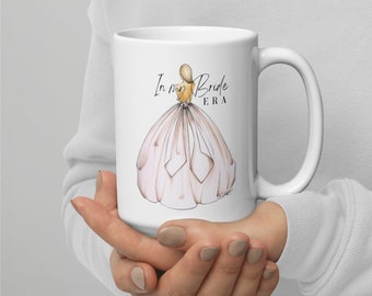 In Bride Era Bridal Fashion Illustration Mug