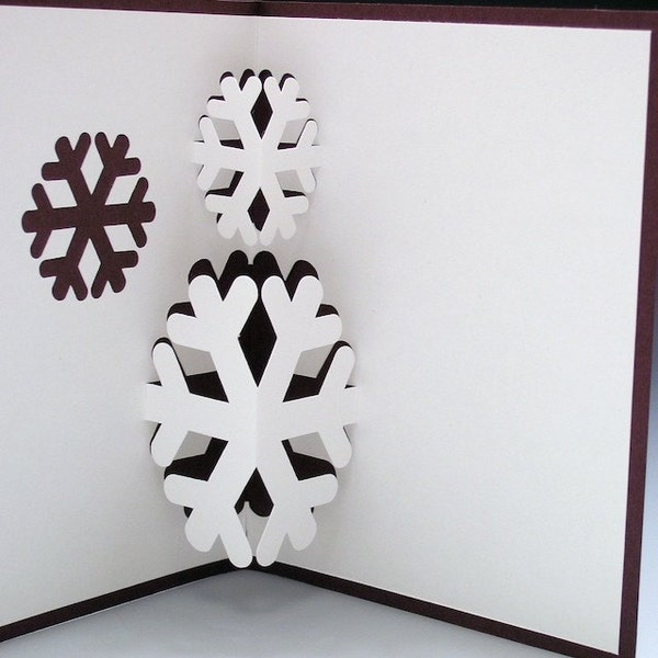 Snowflakes Pop-Up Card