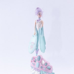 Flying Fairy 90s Toy Galoob Plastic Figure Statuette Wings Flowers Spins Tale Character Collection Vintage Photo Prop SS005 Etsy India