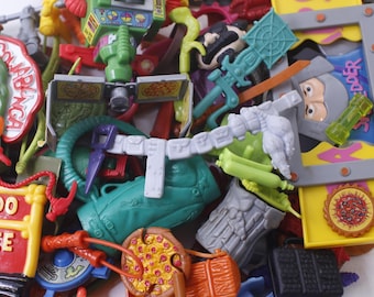 ELIGE EL TUYO - Lote de figuras de acción de las Tortugas Ninja mutantes adolescentes vintage n.° 1, accesorios, piezas y piezas, años 90 y 1990 - 111