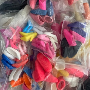 Vintage Barbie Shoes Assortment, PICK YOUR OWN #1 - All Eras, Heels, Boots, Tennis Shoes, Footwear, Doll Shoes - 20-17-525