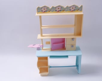 G1 Vintage My Little Pony VGC Kitchen Playset accessory Blue mixing bowl
