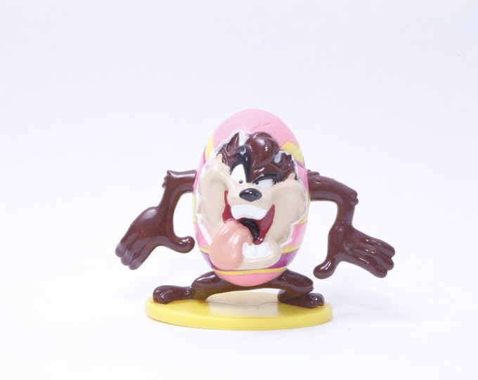 Looney Tunes Easter Egg Little Tasmanian Devil Collection Toy Children PVC Figure Holiday ~ 20-02-64 AA Spring Vintage