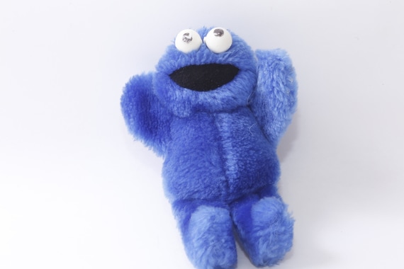 TRANSFORMING Cookie Monster Plush Sesame Street Place Blue Sea